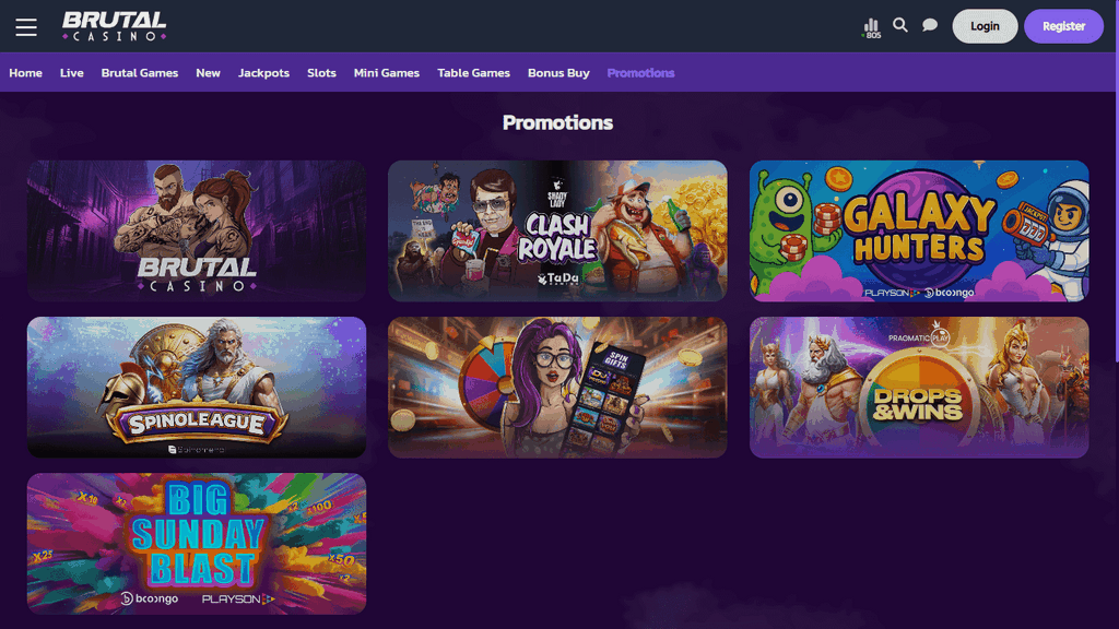 Brutal Online Casino Evaluation|Brutal Online Casino Bonus Offer Code: Get up to EUR1,000 in Perk Cash