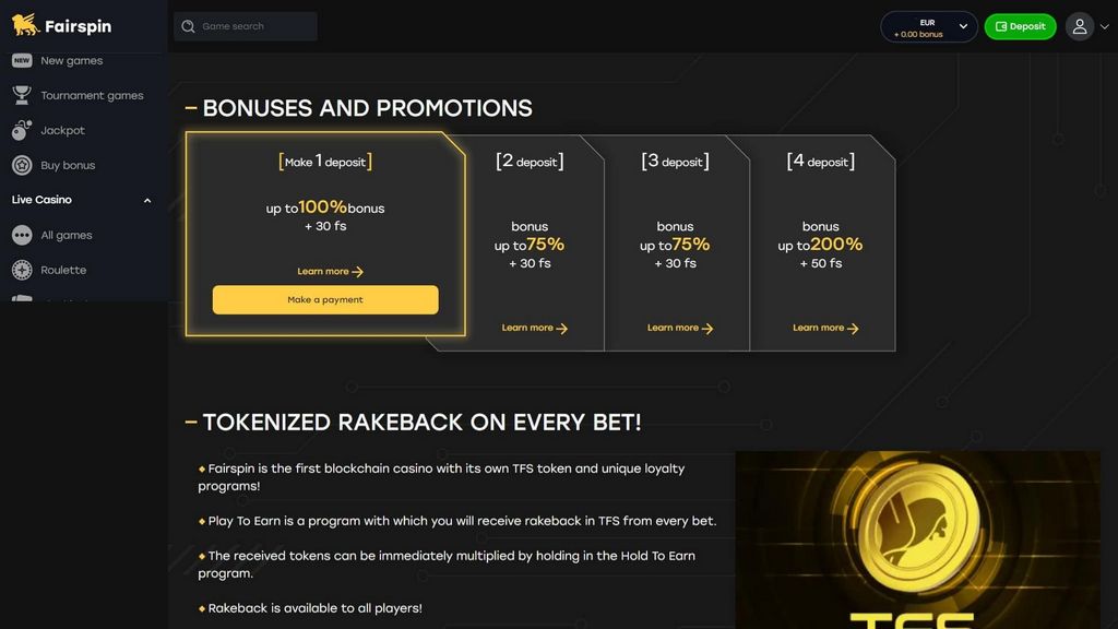 FairSpin Gambling establishment 2026