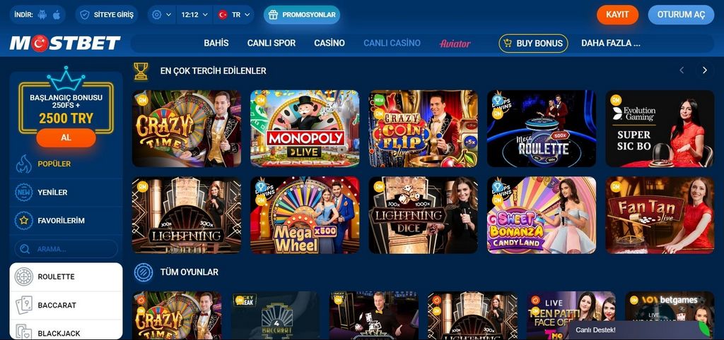 MostBet Gambling Establishment Mobile Application